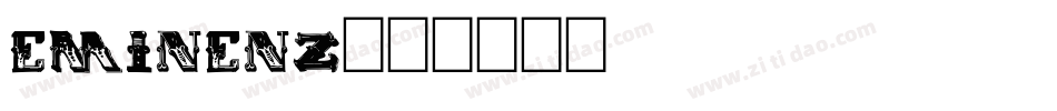 eminenz字体转换