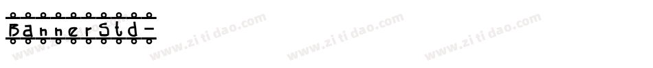 BannerStd字体转换
