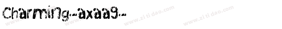 Charming-axaa9字体转换