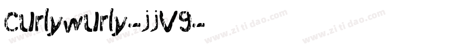 Curlywurly-jjV9字体转换