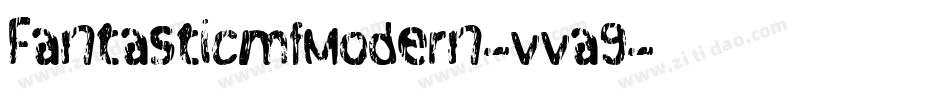FantasticmfModern-vva9字体转换