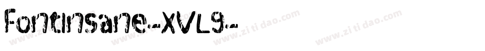 FontInsane-XVL9字体转换