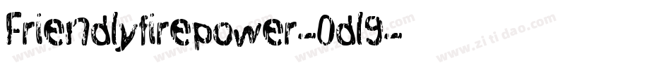 Friendlyfirepower-0dl9字体转换