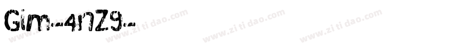 Gim-4nZ9字体转换