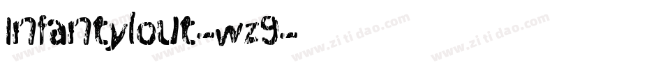 Infantylout-wz9字体转换