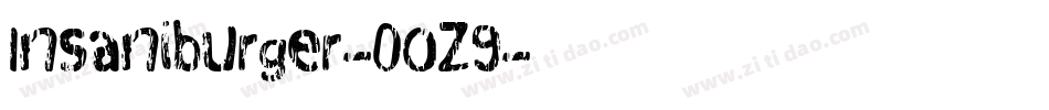 Insaniburger-0OZ9字体转换
