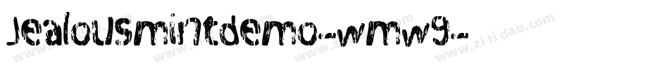 Jealousmintdemo-wmw9字体转换