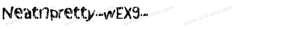 Neatnpretty-wEX9字体转换