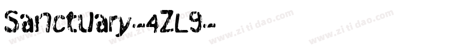 Sanctuary-4ZL9字体转换