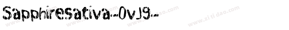 Sapphiresativa-0vJ9字体转换
