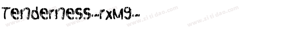 Tenderness-rxM9字体转换