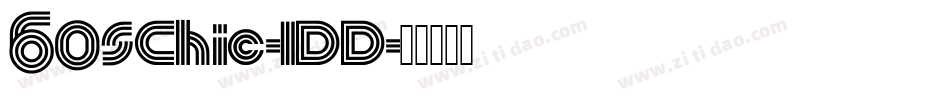 60SChic-lDD字体转换