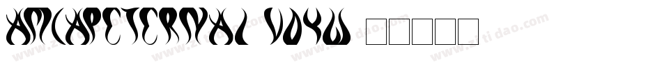 AmcapEternal-VdYw字体转换