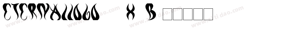 EternalLogo-51X9B字体转换