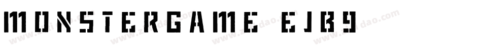 MonsterGame-EjB9字体转换