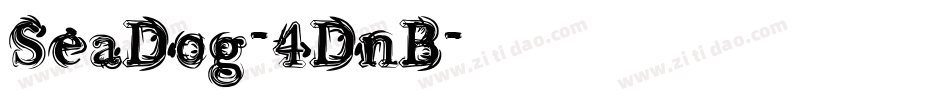 SeaDog-4DnB字体转换