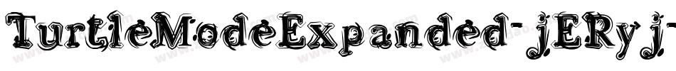 TurtleModeExpanded-jERyj字体转换