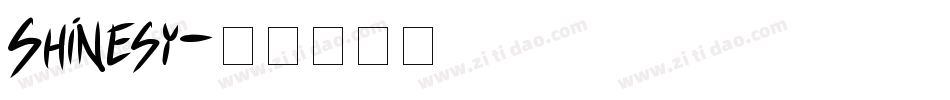 Shinesy字体转换