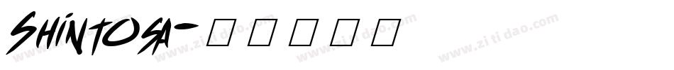 Shintosa字体转换