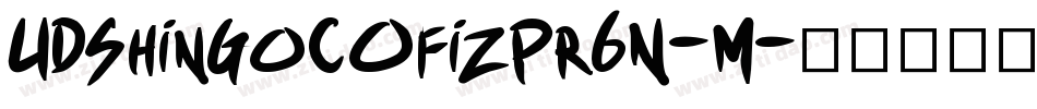 UDShinGoCOfizPr6N-M字体转换