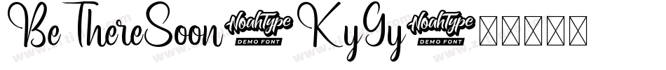 BeThereSoon-KyGy字体转换