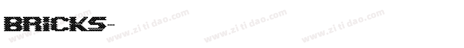 Bricks字体转换