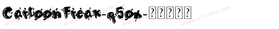 CartoonFreak-q5ox字体转换