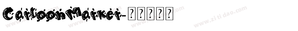 CartoonMarker字体转换