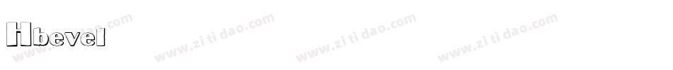 Hbevel字体转换