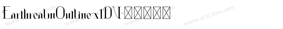 EarthrealmOutline-x1DV字体转换