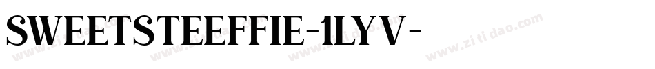 SweetSteeffie-1lYv字体转换