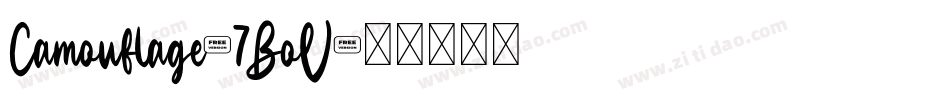 Camouflage-7BoV字体转换
