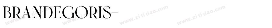 Brandegoris字体转换