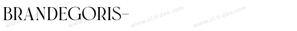 Brandegoris字体转换