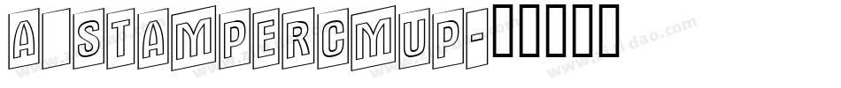 a_StamperCmUp字体转换
