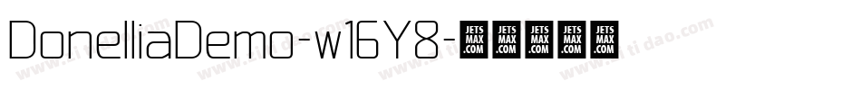 DonelliaDemo-w1GY8字体转换