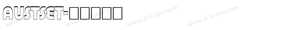 Austset字体转换