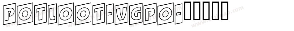 Potloot-vgPO字体转换