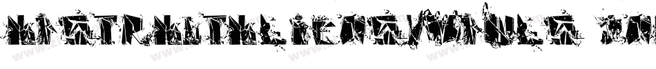 AbstractAlienSymbols-DnAE字体转换