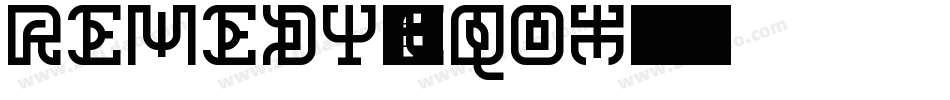 Remedy-KqOX字体转换