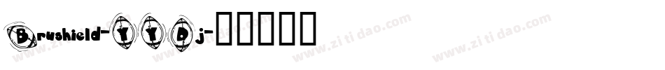 Brushield-YYDj字体转换