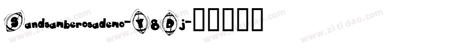 Sandsamberosademo-Y8Dj字体转换