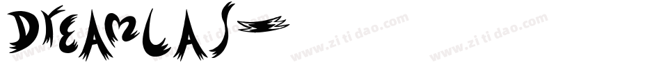 dreamlas字体转换