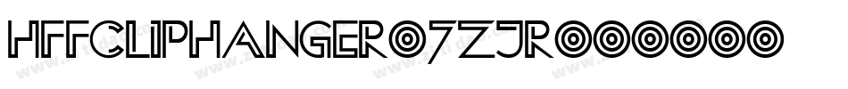 HffClipHanger-7ZjR字体转换