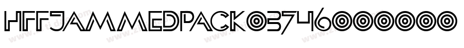 HffJammedPack-3746字体转换