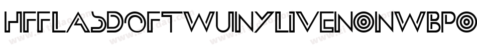 HffLasdofTwunyliven-nwBP字体转换