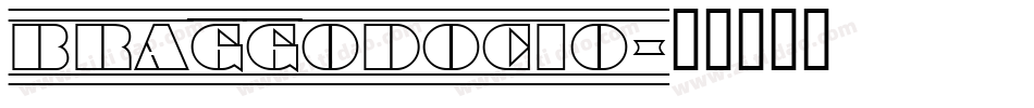 Braggodocio字体转换