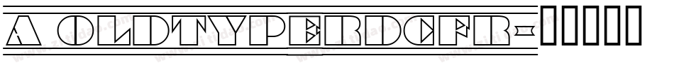 a_OldTyperDcFr字体转换