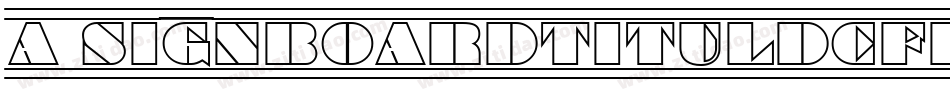 a_SignboardTitulDcFr字体转换
