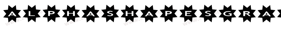 AlphashapesGravestones-RvEe字体转换